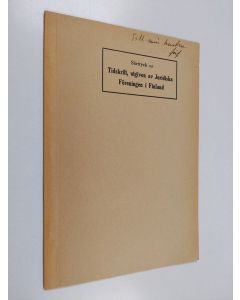 Kirjailijan Curt Olsson käytetty teos Kunna andelslag inlösa egna andelar? (särtryck ur Tidskrift, utgiven av Juridiska Föreningen i Finland 1950. Häft 4)