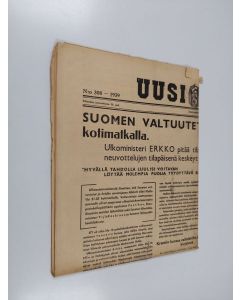 käytetty teos Uusi Suomi nro 308/1939 (14.11.)