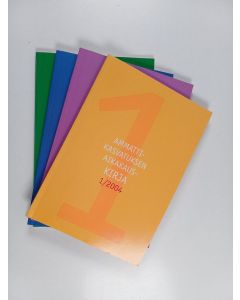 käytetty kirja Ammattikasvatuksen aikakauskirja vuosikerta 2004 1-4