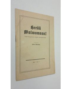 käytetty teos Herää valvomaan! N:o 9 1947