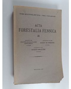 käytetty kirja Acta forestalia Fennica 32
