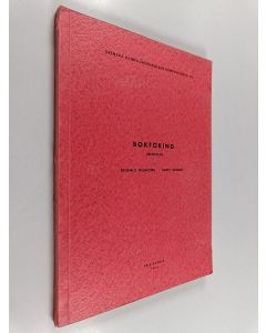 Kirjailijan Harry Lindberg & Reginald Jägerhorn käytetty kirja Bokföring - grundkurs