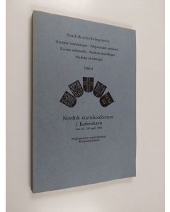 käytetty kirja Pohjoismaiset mietinnöt 4/1966 : Pohjoismainen verokonferenssi Kööpenhaminassa - Nordisk skattekonference i København