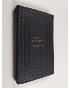 käytetty kirja Det nye testamente og salmenes bok