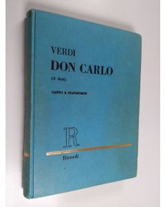 käytetty kirja Don Carlo