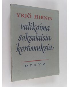 käytetty kirja Saksalaisia kertomuksia : romantiikan aikakaudelta