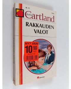 Kirjailijan Barbara Cartland käytetty kirja Rakkauden valot