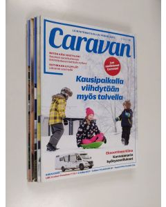 käytetty kirja Caravan vuosikerta 2017 (1-5, puuttuu nro 6)
