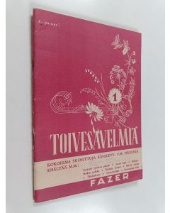 käytetty teos Toivesävelmiä 1