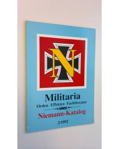 Kirjailijan Militaria Orden Effekten Fachliteratur käytetty kirja Niemann-Katalog 2/1992