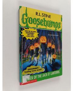 Kirjailijan R. L. Stine käytetty kirja Attack of the jack-o'-lanterns