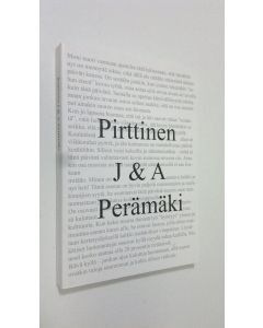 Kirjailijan Anssi Perämäki käytetty kirja Pirttinen J & A Perämäki