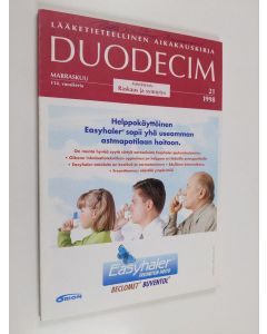 käytetty kirja Duodecim 21/1998