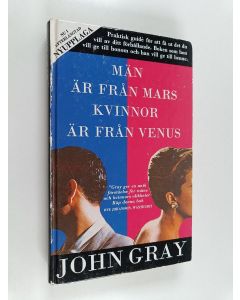 Kirjailijan John Gray käytetty kirja Män är från Mars, kvinnor är från Venus