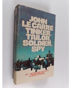 Kirjailijan John Le Carre käytetty kirja Tinker, tailor, soldier, spy