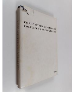 käytetty kirja Valtiotieteen kandidaatit 1966
