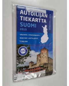 käytetty teos Autoilijan tiekartta Suomi 2019