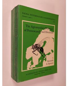 Kirjailijan Kenneth A. Spencer käytetty kirja The Agromyzidae (Diptera) of Fennoscandia and Denmark 1-2