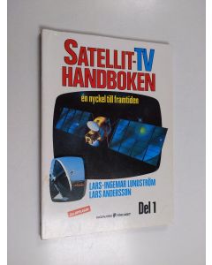 Kirjailijan Lars-Ingemar Lundström käytetty kirja Satellit-TV handboken