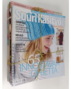 käytetty teos Suuri käsityö vuosikerta 2010 (nrot 1-12) (+kaavat)