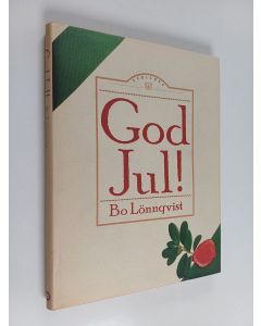 Kirjailijan Bo Lönnqvist käytetty kirja God jul!
