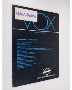 käytetty kirja VOX volume 10 - 1/1988