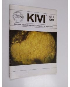 käytetty kirja Kivi : Suomen jalokiviharrastajain yhdistys ry. jäsenlehti N:o 1/1998