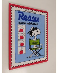 Kirjailijan Charles M. Schulz käytetty kirja Ressu - suuret seikkailuni
