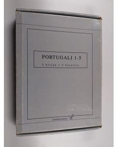 Kirjailijan Eeva Helena Kahva käytetty teos Portugali 1-5 (5 kirjaa laatikossa, EI sis. kasetteja)