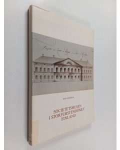 Kirjailijan Åsa Ringbom käytetty kirja Societetshusen i storfurstendömet Finland