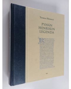 Kirjailijan Tuomas Heikkilä käytetty kirja Pyhän Henrikin legenda
