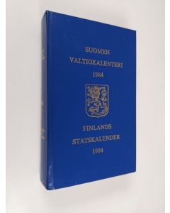 käytetty kirja Suomen valtiokalenteri 1984