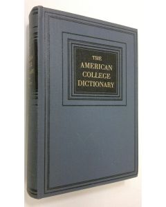 Kirjailijan Clarence L. Barnhart käytetty kirja The American College Dictionary