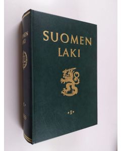 käytetty kirja Suomen laki 1989 osa 1