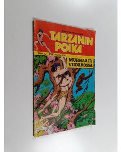 Kirjailijan Edgar Rice Burroughs käytetty teos Tarzanin poika 12/1980 : Murhaaja viidakossaa