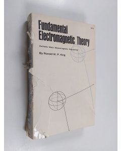 Kirjailijan Ronold W. P. King käytetty kirja Fundamental Electromagnetic Theory