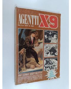 käytetty kirja Agentti X9 4/1974