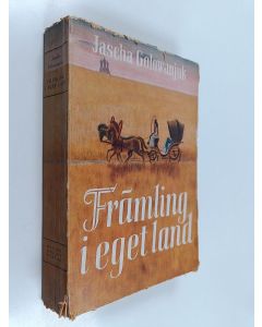 Kirjailijan Jascha Golowanjuk käytetty kirja Främling i eget land