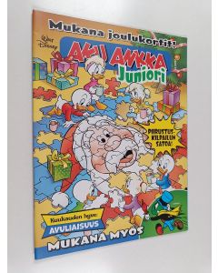Kirjailijan Walt Disney käytetty teos Aku Ankka juniori 12/2017
