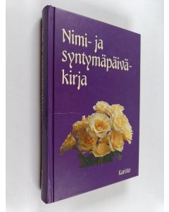 käytetty kirja NImi- ja syntymäpäiväkirja
