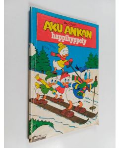 Kirjailijan Walt Disney käytetty kirja Aku Ankan happihyppely