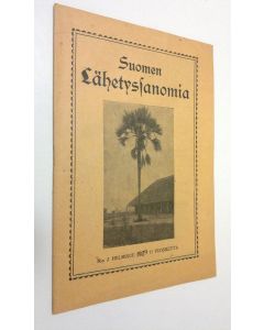 käytetty teos Suomen lähetys-sanomia n:o 2/1929