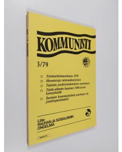 käytetty kirja Kommunisti 3/1979