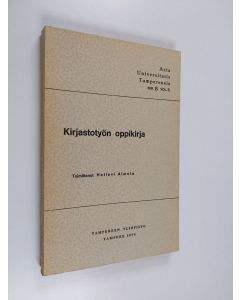 käytetty kirja Kirjastotyön oppikirja