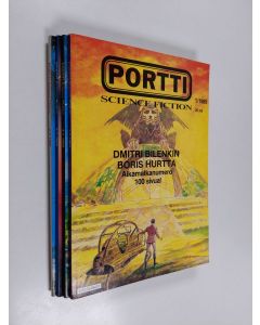 käytetty kirja Portti vuosikerta 1-4/1989 : Tampereen science fiction seuran lehti (vuosikerta)