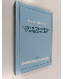 Kirjailijan Marjatta Palander käytetty kirja Suomen itämurteiden erikoisgeminaatio