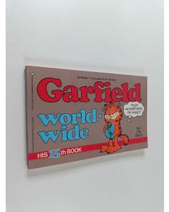 Kirjailijan Jim Davis käytetty kirja Garfield world-wide