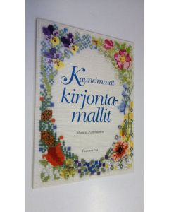 Kirjailijan Monica Zetterström käytetty kirja Kauneimmat kirjontamallit