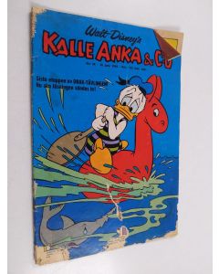 Kirjailijan Walt Disney käytetty teos Kalle Anka & C:o nr.24/1968