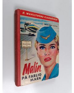 Kirjailijan Marjorie Blyth käytetty kirja Malin på farlig mark